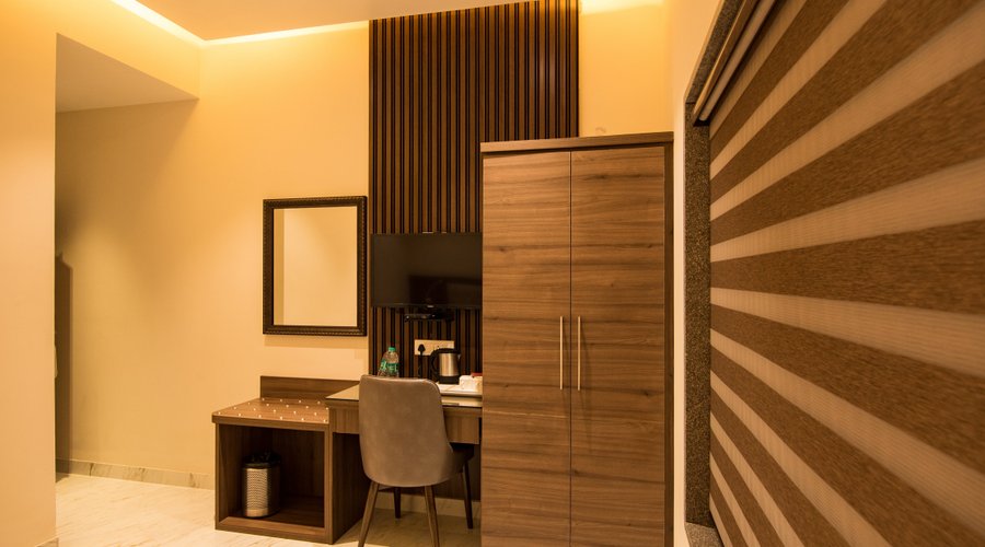 Wardrobe  , Dressing table and Tea /Coffee maker section 