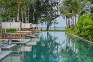 Melia Phuket Mai Khao in Phuket, image may contain: Hotel, Resort, Pool, Water
