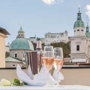 View from Hotel Goldgasse