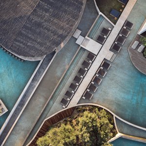 Ariel View Main Pool