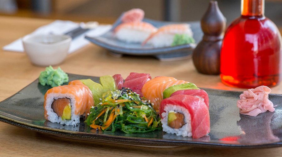 rainbow roll - we roll fresh all day