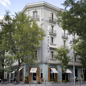 Fachada del Hotel , calle Jorge Juan 