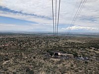 The DCS rides the Sandia Peak Tram in Albuquerque after finishing