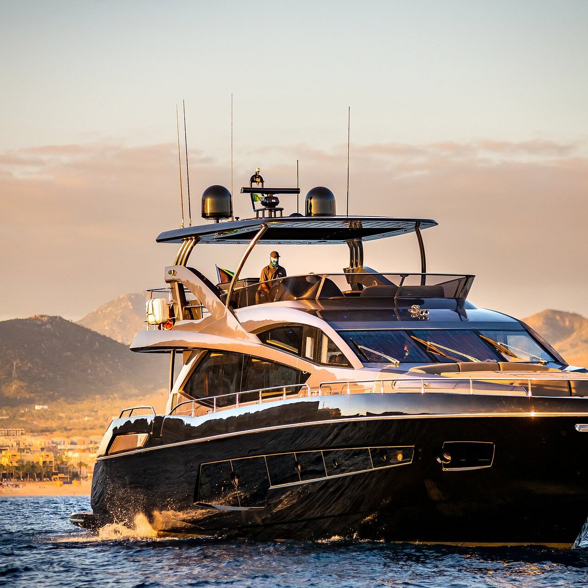 all black yacht cabo san lucas