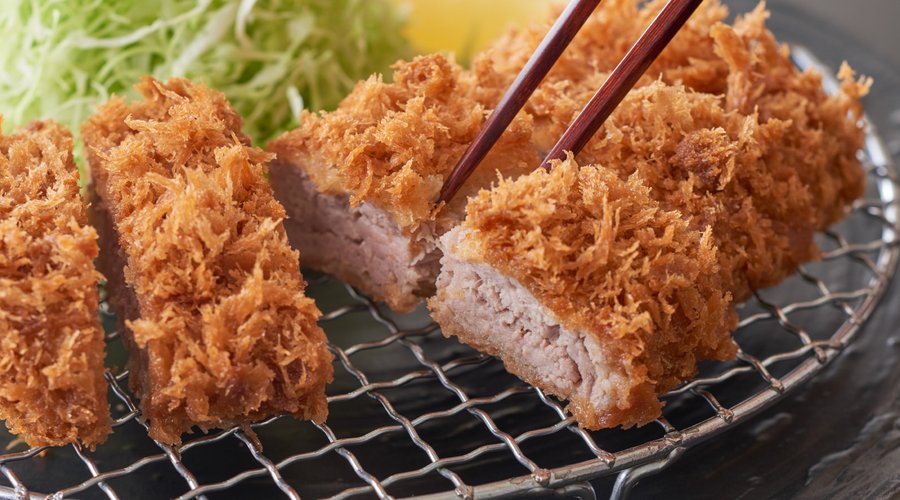 箸で切れるやわらかなとんかつ/Tonkatsu/炸猪排