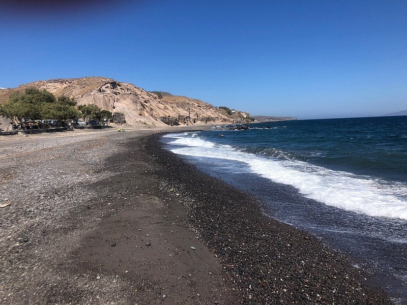 santorini greece black sand beaches