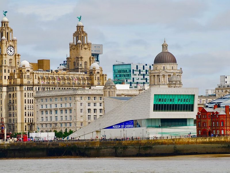 View of the Albert Dock in Liverpool