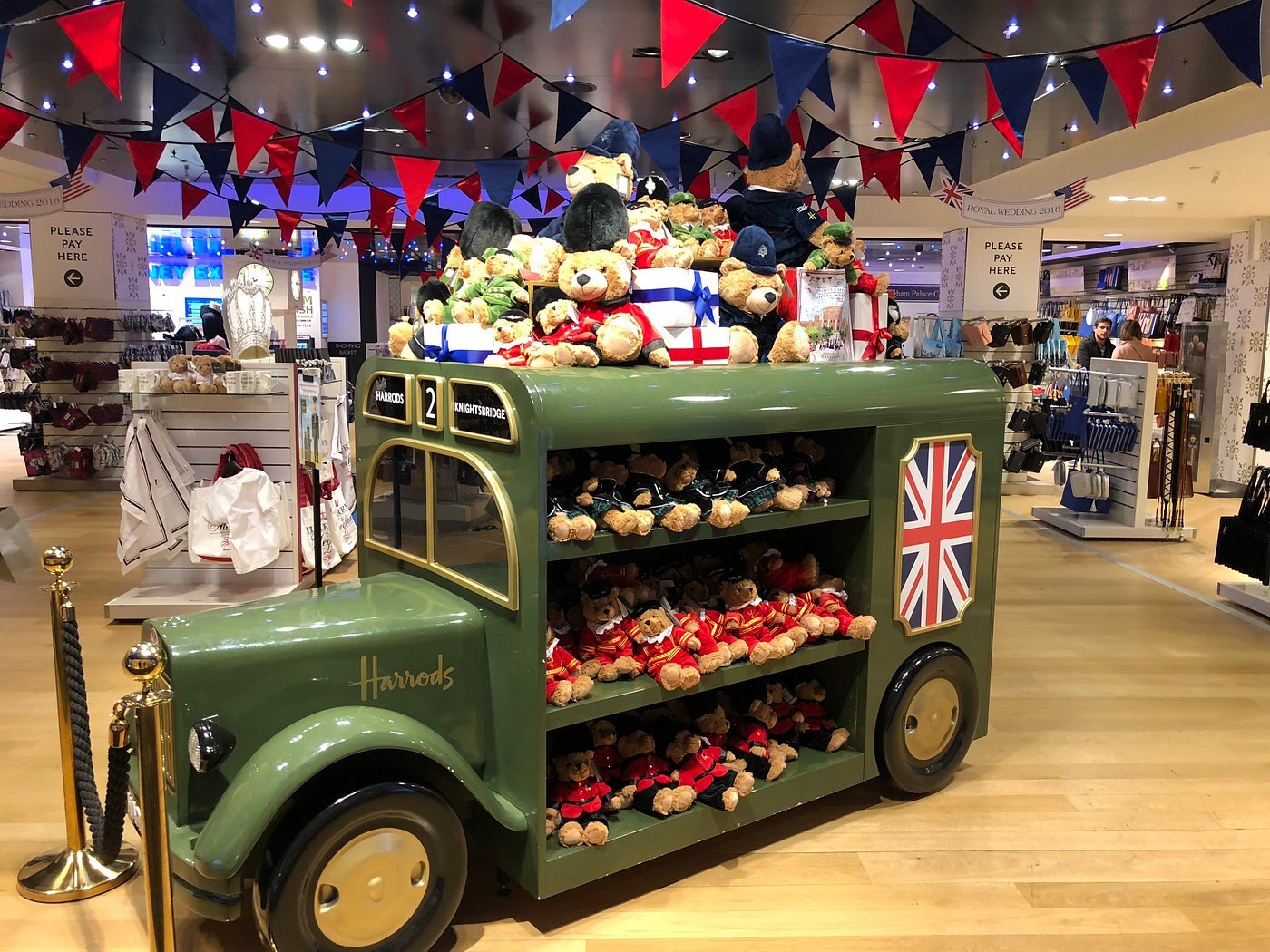 Harrods toy clearance department