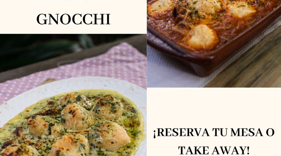 Tradición de Gnocchis!! 

Hace tu reserva al numero por whatsapp o pedi para retirar take away!! 

No te los pierdas.. 