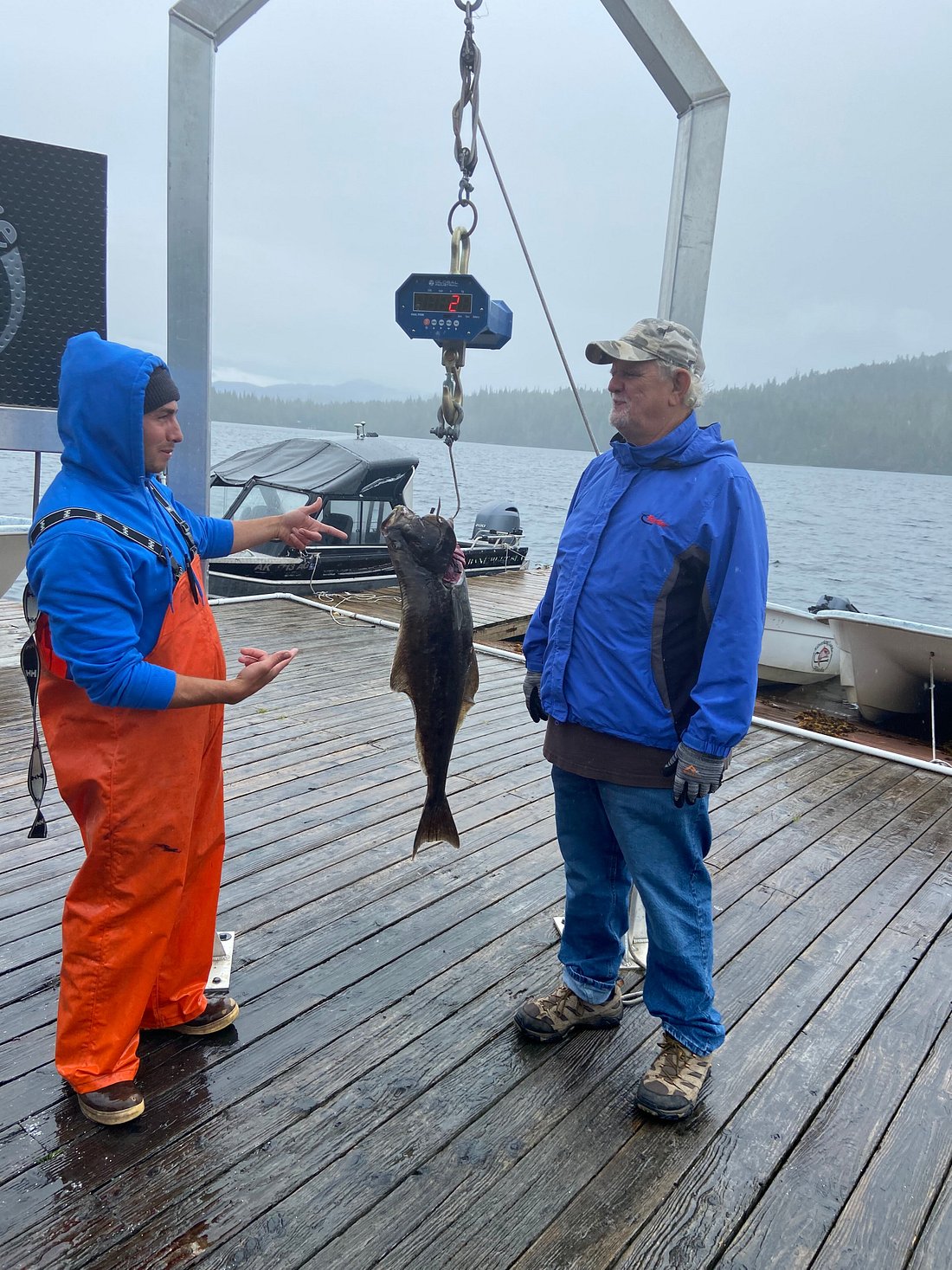 Fish in Alaska at the Silverking Lodge