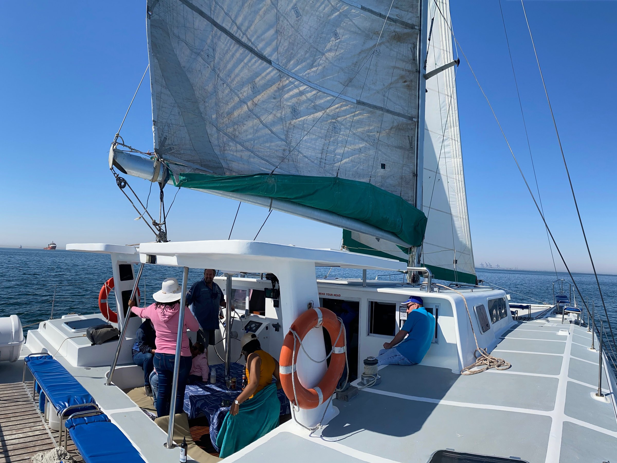 catamaran charters walvis bay contact details