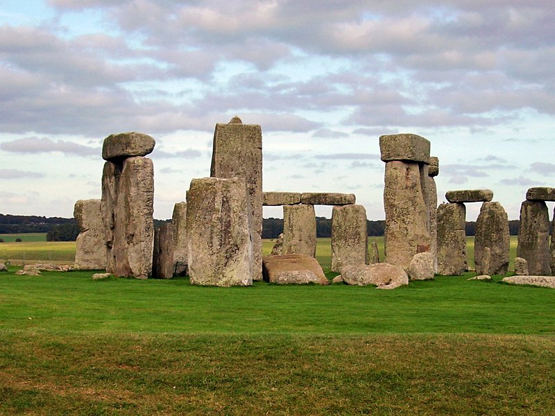 View of the Stonehenge 