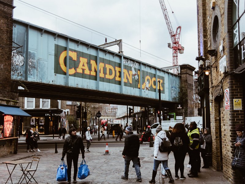 People at the Camden Town in London