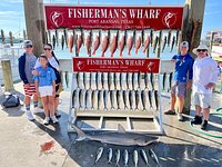 Our Catch Black Drum on top and Trout on the bottomalso one mango  snapper - Picture of Full Stringer Fishing Service, Port Aransas -  Tripadvisor