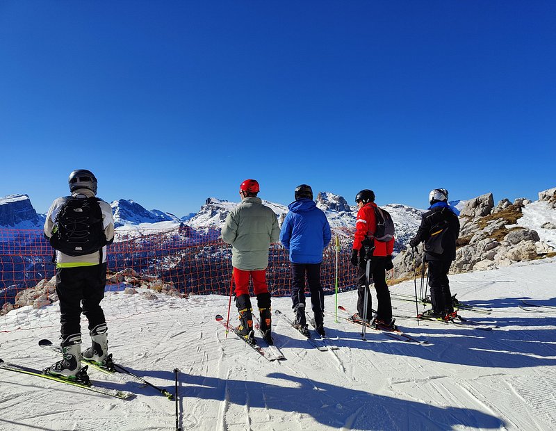 skiing in italy