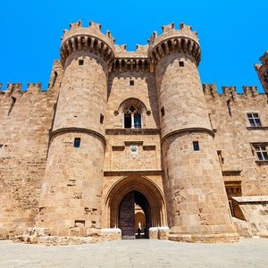 Palace of Grand Masters in Rhodes Island, Old Town