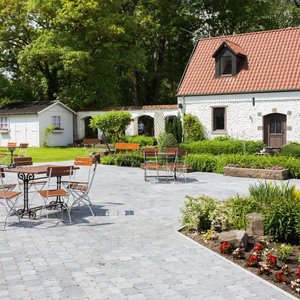Cour intérieure partagée