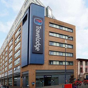 Travelodge Birmingham Central Bull Ring in Birmingham, image may contain: Office Building, Hotel, City, Urban