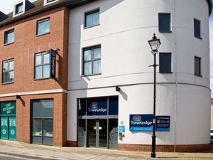 Travelodge Chichester Central in Chichester, image may contain: City, Urban, Office Building, Building