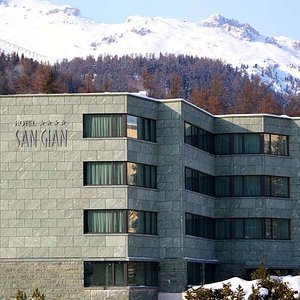 Exterior View TOP Hotel San Gian St Moritz