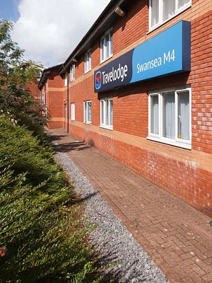 Travelodge Swansea M4 in Swansea, image may contain: City, Housing, Building, Architecture