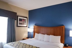 Baymont by Wyndham Indianapolis Northwest in Indianapolis, image may contain: Cushion, Home Decor, Furniture, Bed