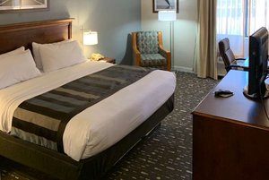 Wingate by Wyndham Brighton in Brighton, image may contain: Furniture, Bed, Chair, Dorm Room