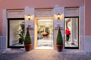 Hotel Della Conciliazione in Rome, image may contain: Potted Plant, Plant, Door