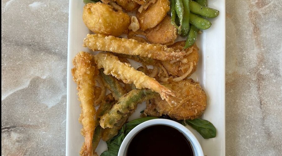 Tempura platter