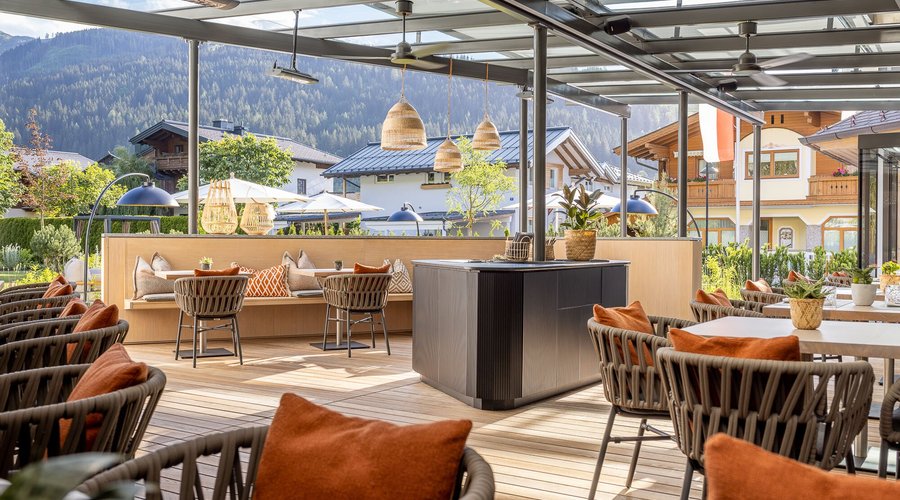 Restaurant Sundowner No. 98 im design & wellness Hotel Alpenhof ****S