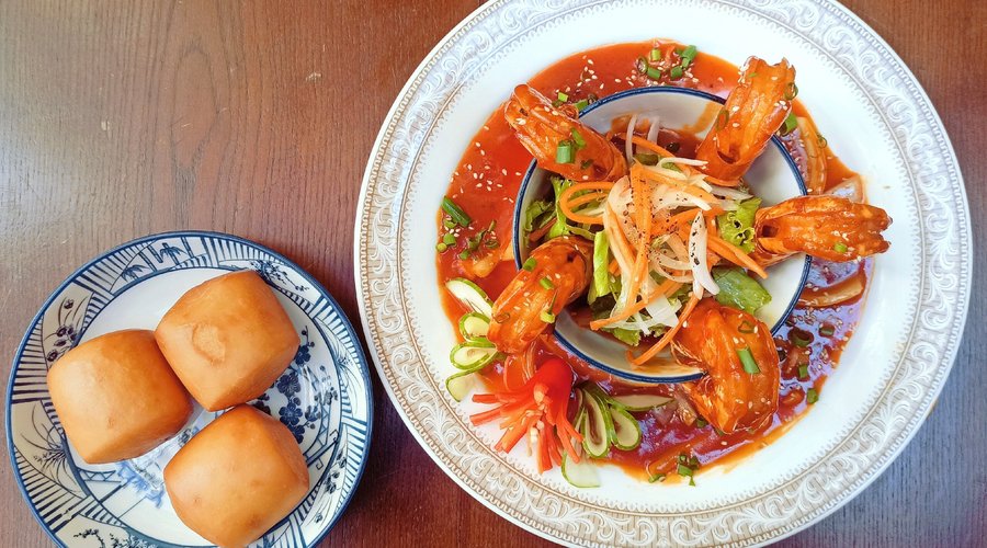 Tôm sốt me 