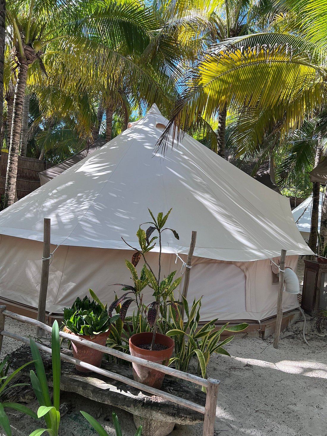 Tulum camping sites inti beach playa del carmen menu