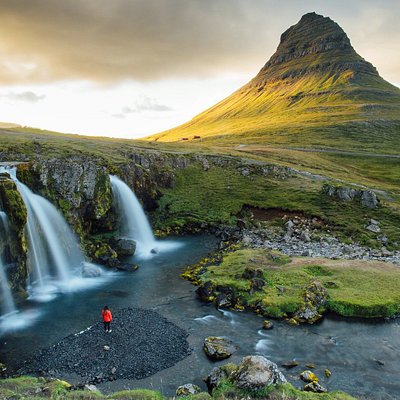 Waterfall in Iceland