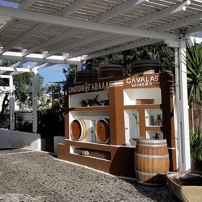 Gavalas Winery in Santorini