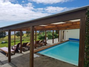 Piscina e praia