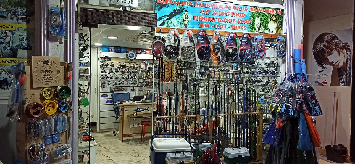 Barracuda Fishing Tackle Shop (Icmeler, Türkiye): Hours, Address -  Tripadvisor