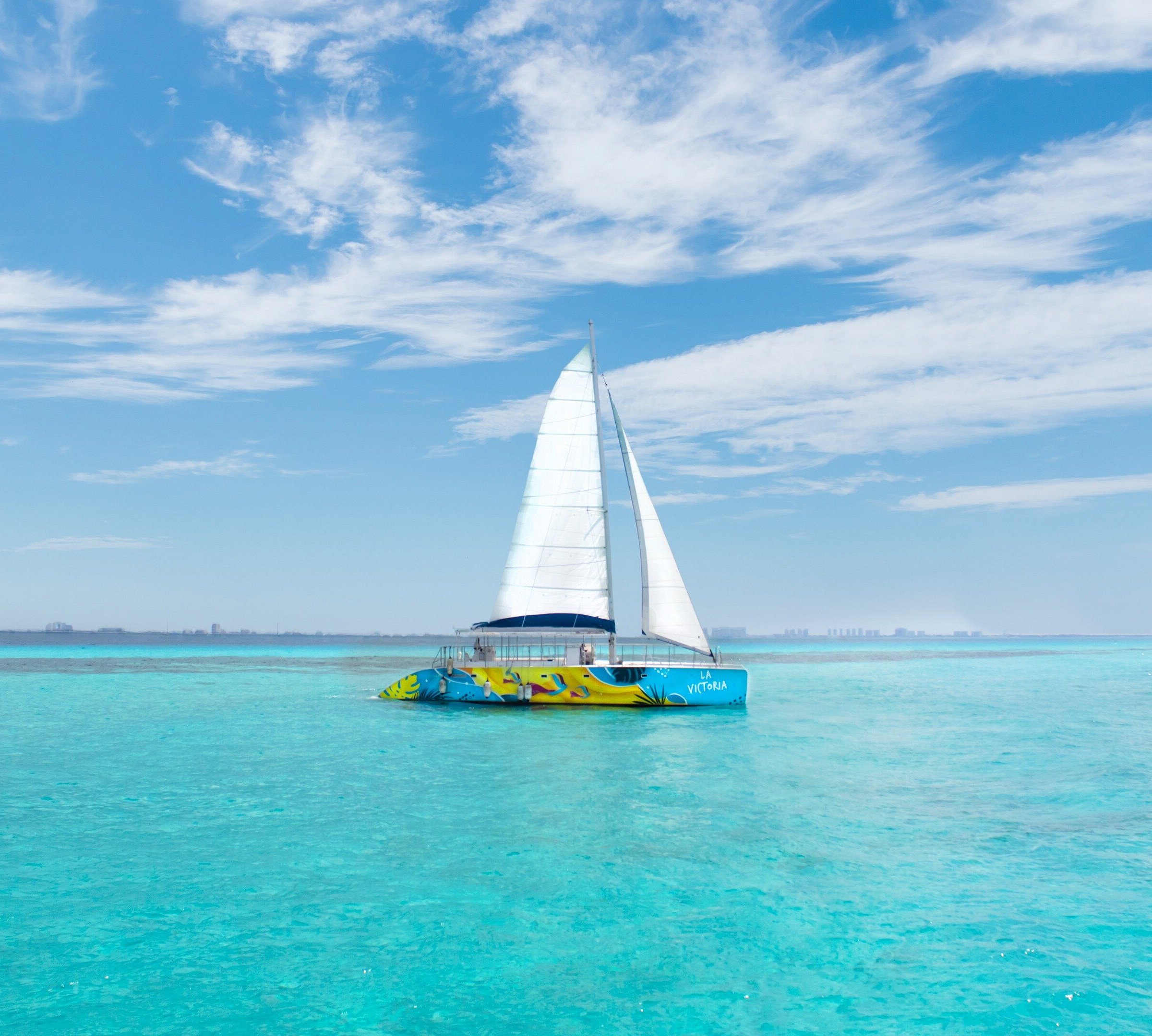 catamaran trip cancun isla mujeres