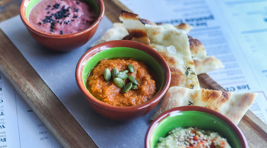Tabla de hummus