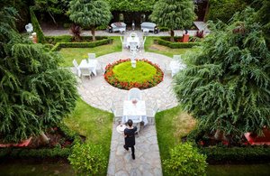 Hayfield Manor Hotel in Cork, image may contain: Garden, Outdoors, Park, Grass