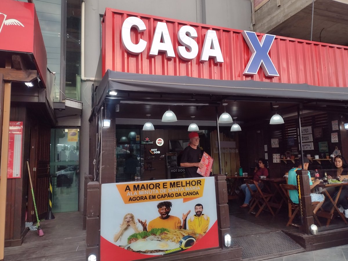 XIS bom mesmo é aqui no SANTA FÉ LANCHES! – Foto de Santa Fé Lanches, Santa  Maria - Tripadvisor