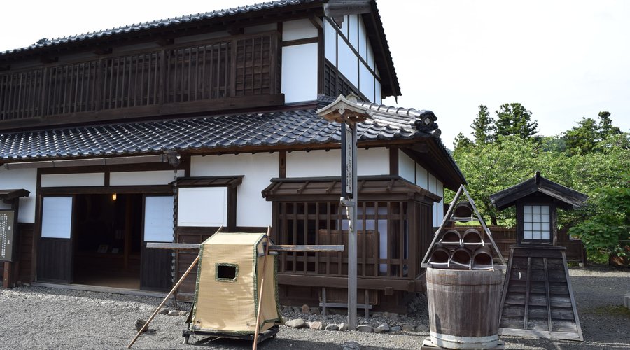 街並みが再現されています。