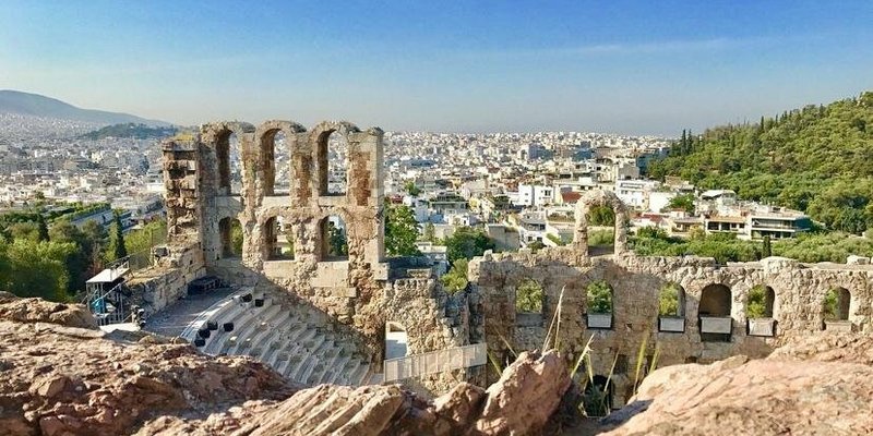 The Acropolis, Athens.