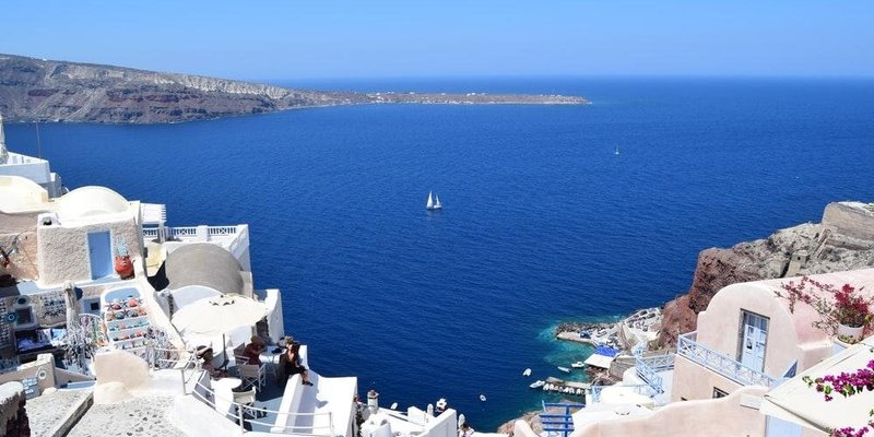 Santorini, Cycladic islands. 