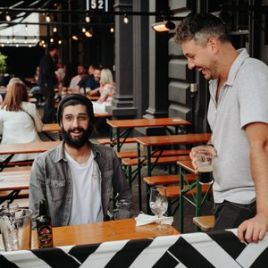 Hotel Exterior - Beer Garden