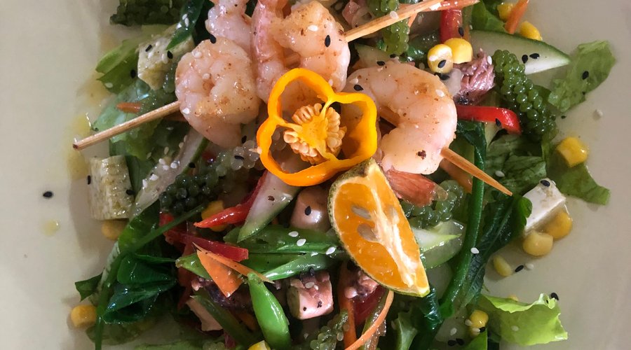 Octopus & Prawn Salad