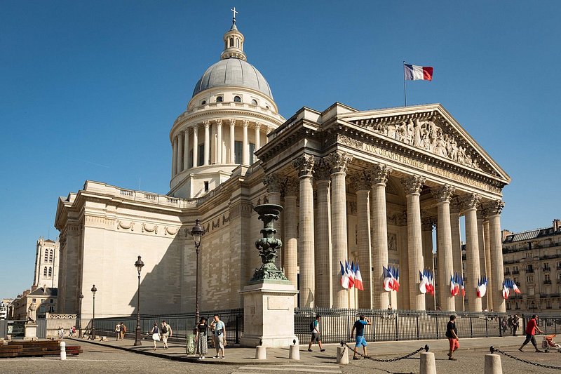 Outside view of the Panthéon in Paris