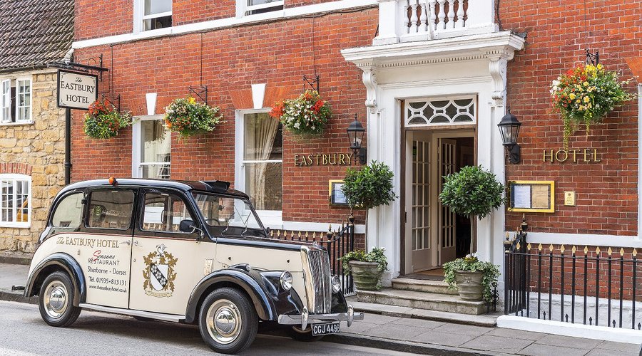 The Eastbury Hotel & Spa front entrance