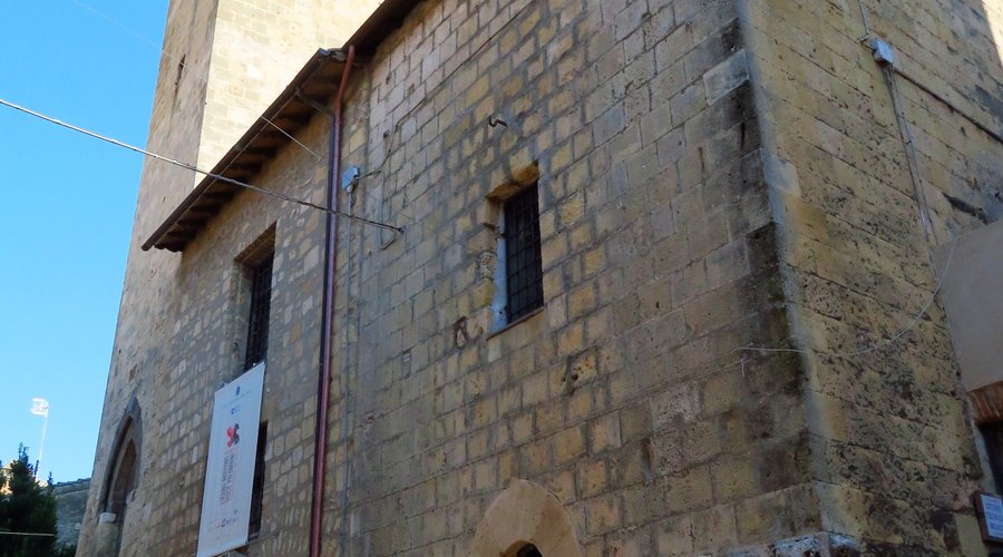 Scorcio di una parte del palazzo dei Priori