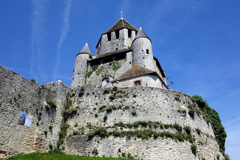De middeleeuwse toren in Provins in Frankrijk