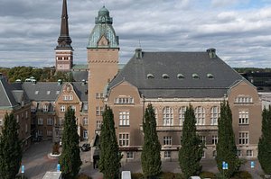 Elite Stadshotellet Vasteras in Västerås, image may contain: City, Neighborhood, Urban, Clock Tower